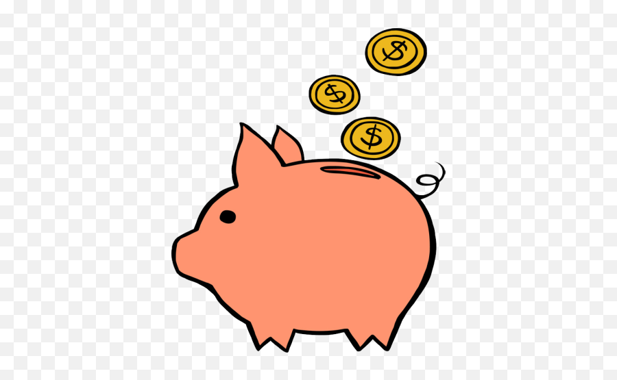 Png Image Piggy Bank - Dlpngcom Clip Art,Piggy Bank Transparent Background