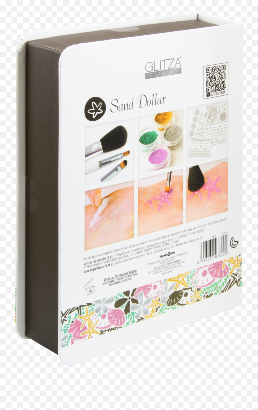 Glitza Fashion - Deluxe Giftbox Sand Dollar U2013 Glitza Online Nail Polish Png,Sand Dollar Png