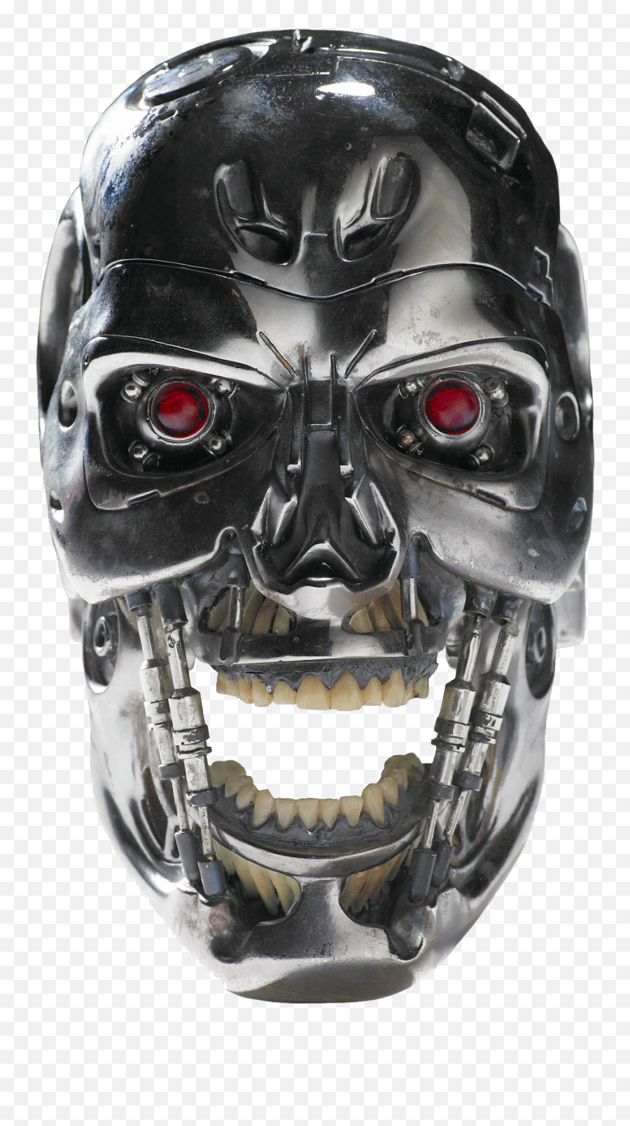 Personajes De - Terminator Face Transparent Background Png,3d Skull Png
