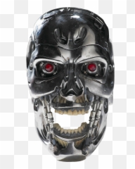 Personajes De - Terminator Face Transparent Background Png,3d Skull Png