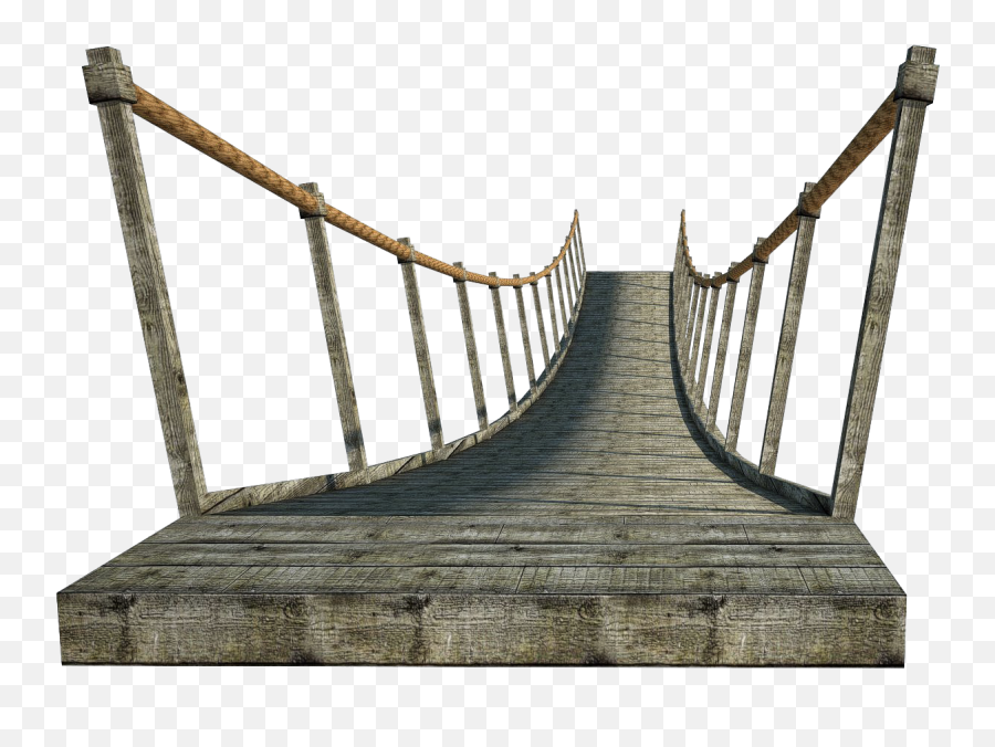 Crazypng - Suspension Bridge Wood,Bridge Png