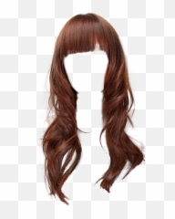 Transparent Long Hair Png Image - Drag Queen Wig