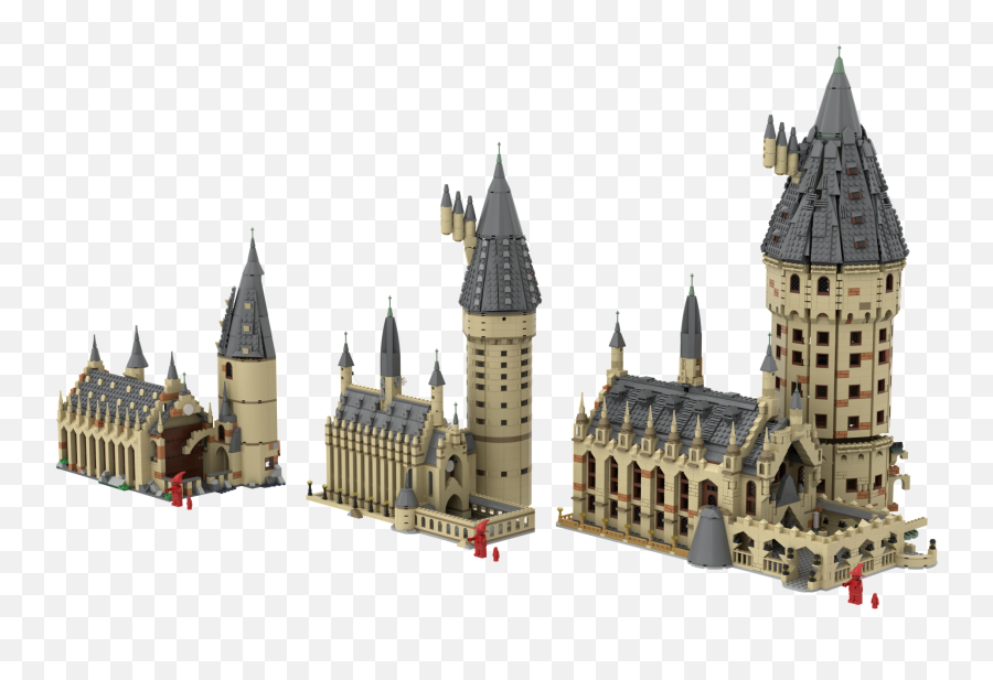 Lego - Lego Hogwarts Castle Combined Png,Hogwarts Castle Png
