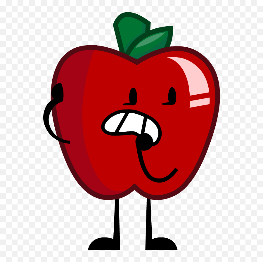 Apple - Inanimate Insanity Apple Asset Png,Cartoon Apple Png