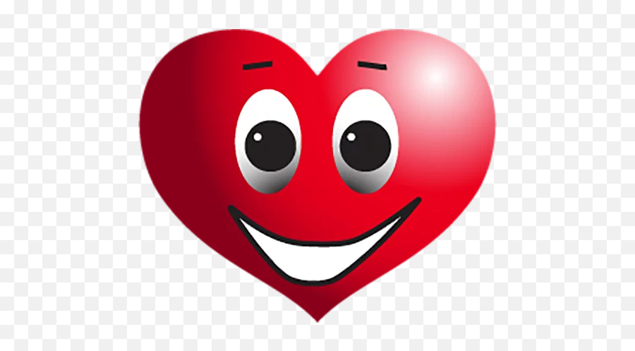 Heart Emoji Png Clipart - Smiling Heart Smiley Clipart,Heart Clipart Png