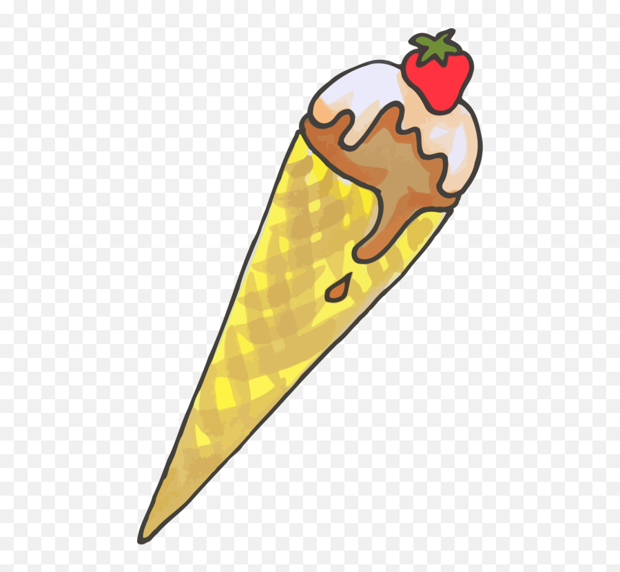 Foodyellowice Cream Png Clipart - Royalty Free Svg Png Cone,Dessert Png