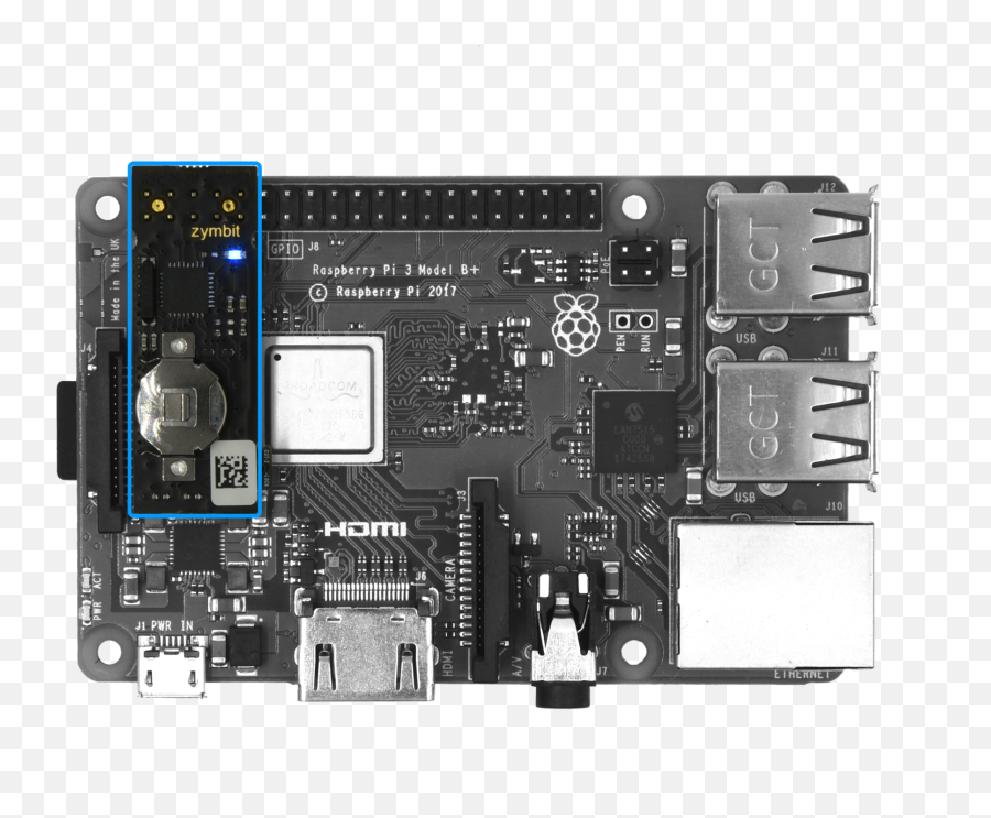 Zymkey 4i Security Module For Raspberry Pi - Electronic Component Png,Raspberry Pi Png