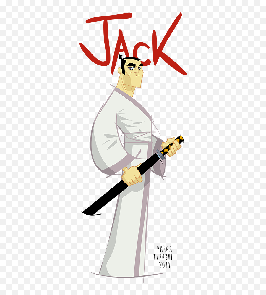 Download Hd Samurai Jack - Cartoon Transparent Png Image Fictional Character,Samurai Jack Transparent