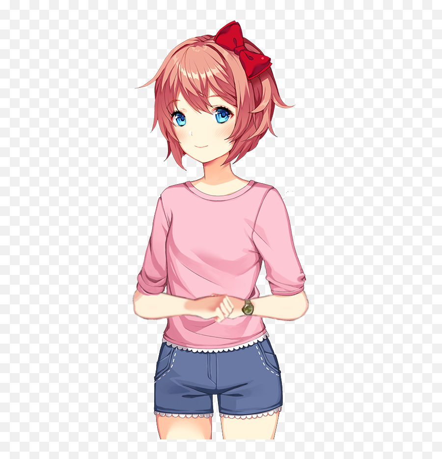 My Attempt - Png Sayori Doki Doki,Transparent Lucky Luciano