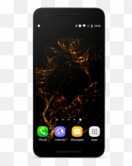 Download Golden Particles Blue - Smartphone Png,Blue Particles Png