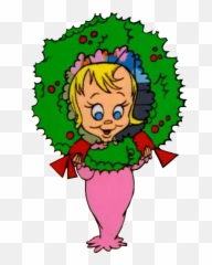 Cindy Lou Who - The Grinch In 2020 Christmas Cartoons Cindy Lou Who Png,Grinch Transparent