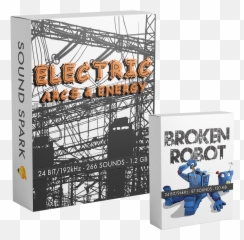 Electric Arcs And Energy Broken Robot Png Spark