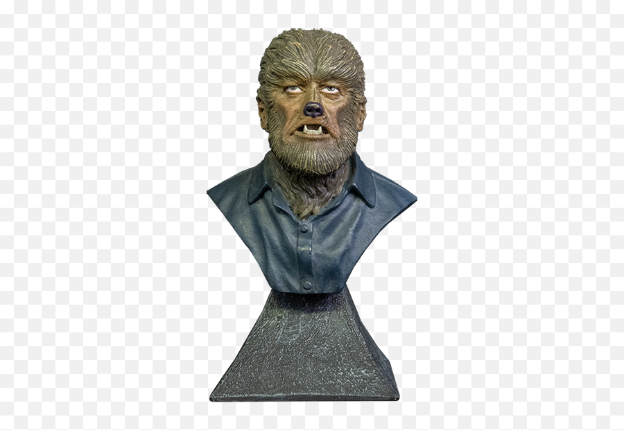 Trick Or Treat Studios Debuts Line Of Horror Icon Mini Busts - Trick Or Treat Studios Wolf Man Mini Bust Png,Horror Icon