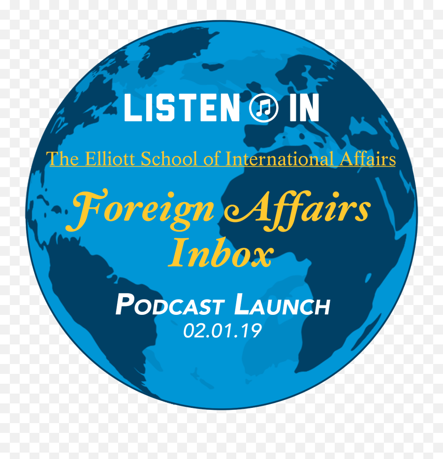 Elliott School Launches Podcast U2013 360 - Language Png,Blue Itunes Icon