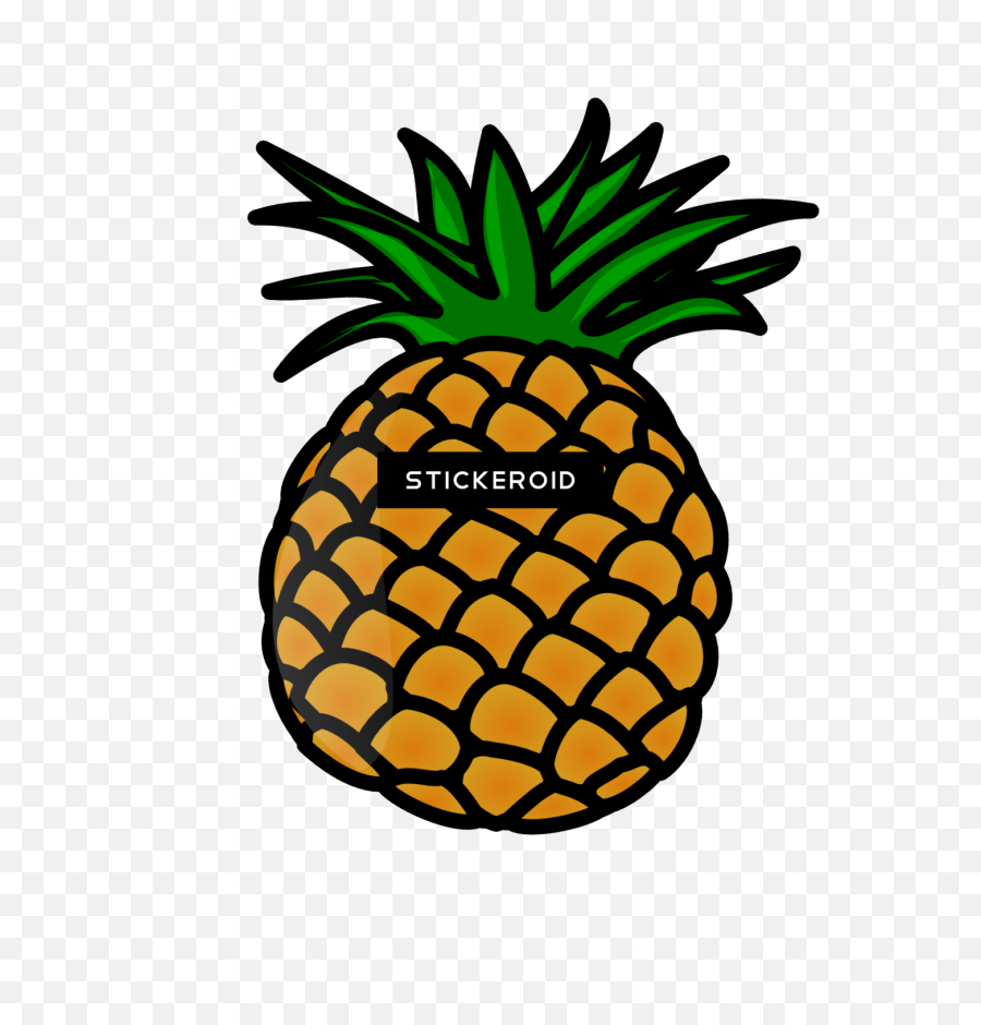 Cute Pineapple Vector Png Transparent - Clipart Pineapple,Pineapple Transparent