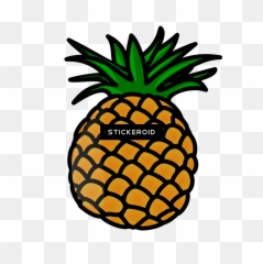 Cute Pineapple Vector Png Transparent - Clipart Pineapple,Pineapple Transparent