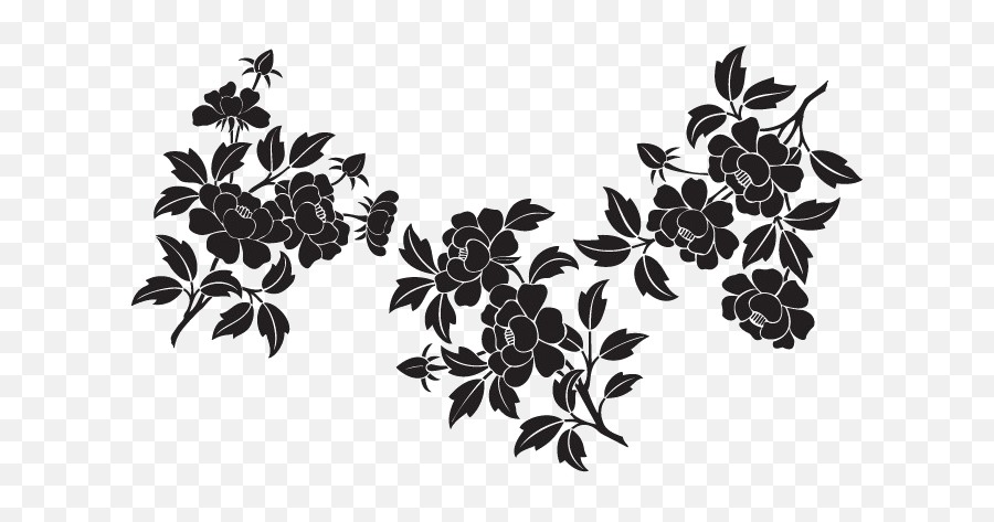 Japanese Designs Transparent Png - Japanese Flower Designs Transparent,Cool Design Png