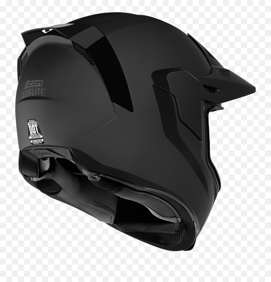 Icon - Icon Airflite Gloss Black Png,Icon Alliance Gt Primary Helmet