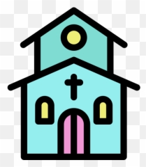 Free Icon Church - Icono Iglesia Color Png