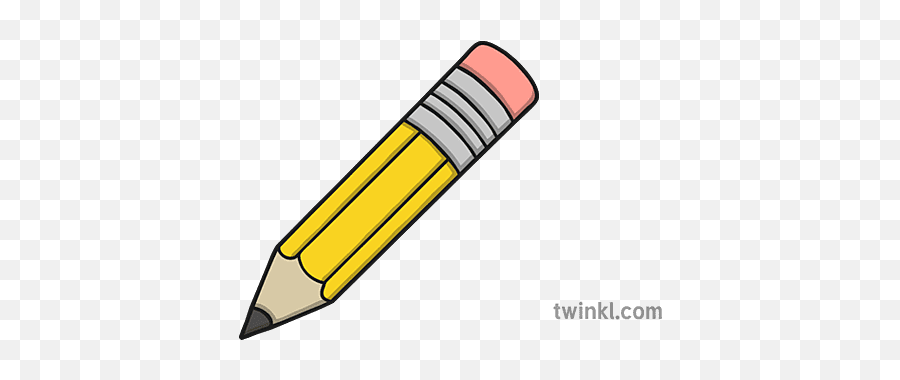 Pencil Icon Illustration - Twinkl Pencil Illustration Twinkl Png,Pencil Icon Transparent