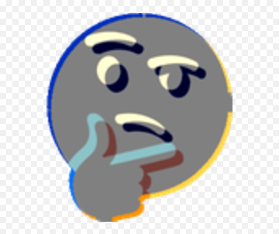 Thinking Face Emoji Know Your Meme - Transparent Thonk Emoji Png,Think Emoji Png