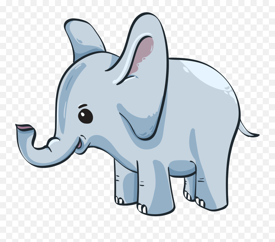 Indian Elephant Elephants Clip Art - Cute Be My Valentine Png,Elephant Clipart Transparent Background
