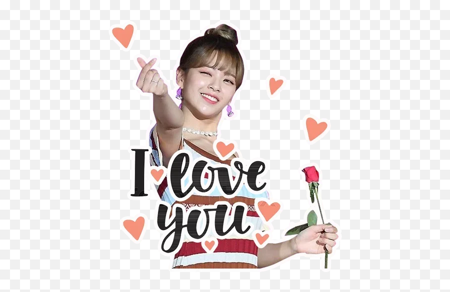 Telegram Sticker From Twice Pack - Happy Png,Kpop Icon Pack