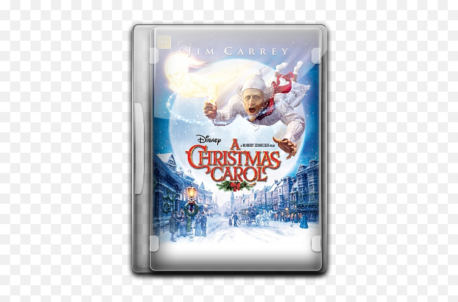 A Christmas Carol V3 Icon English Movies 3 Iconset - A Christmas Carol 2009 Dvd Png,Carol Icon