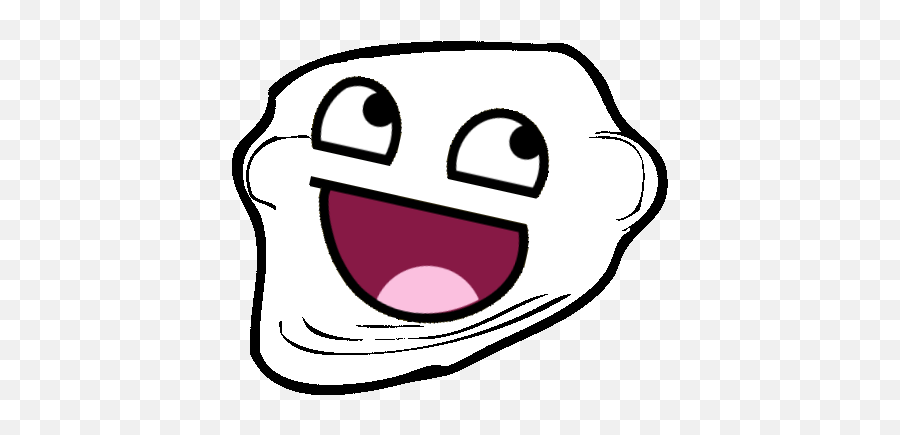 Download Awesome Trollface Ii By Bokuga Kira D3ceq9v - Face Png,Troll Face Facebook Icon