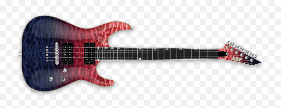 The Esp Guitar Company - Esp Horizon 2 Guitar Red Fade Png,Vintage Icon Guitars Usa