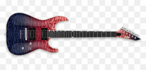 The Esp Guitar Company - Esp Horizon 2 Red Fade png