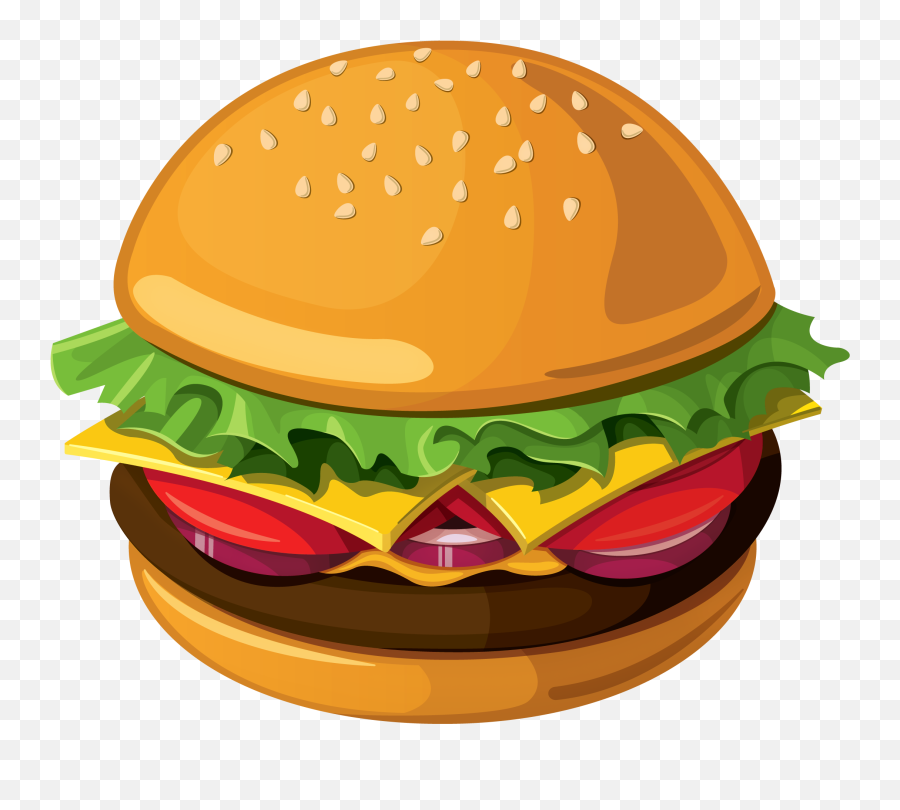 Burger Png - Cheeseburger Clipart,Burger Png
