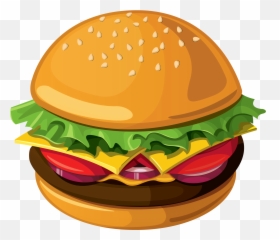 Burger Png - Cheeseburger Clipart,Burger Png