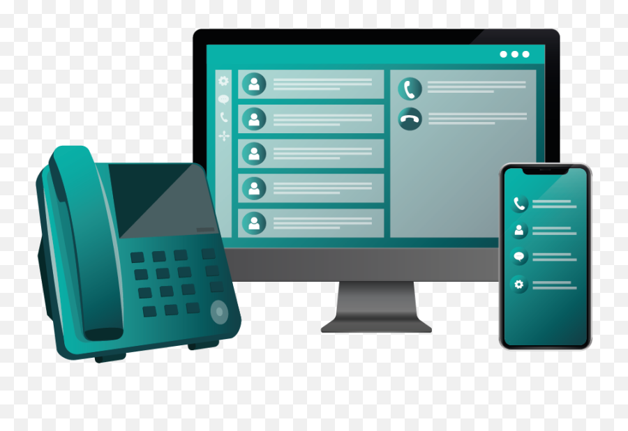 Ip Telephony - Cloud Based Ip Phone Systems For Businesses Office Equipment Png,Ip Pbx Icon