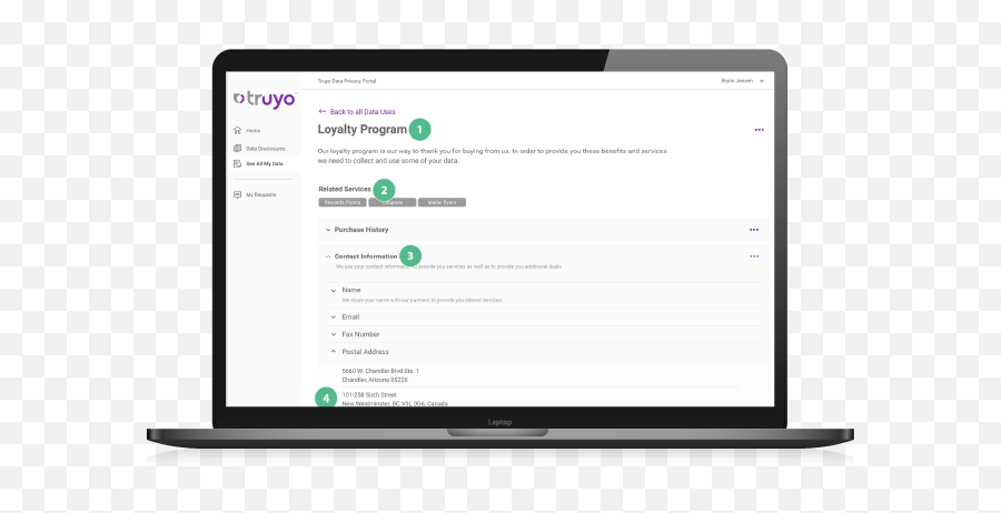 Privacy Rights Management - Truyo Png,Egnyte Icon