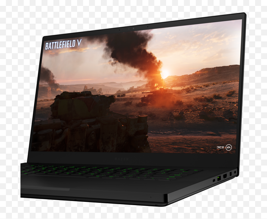 Razer Blade 15 Advanced Gaming Laptop Review Extreme Power - Sleeking Gaming Laptop Png,Battlefield V Png