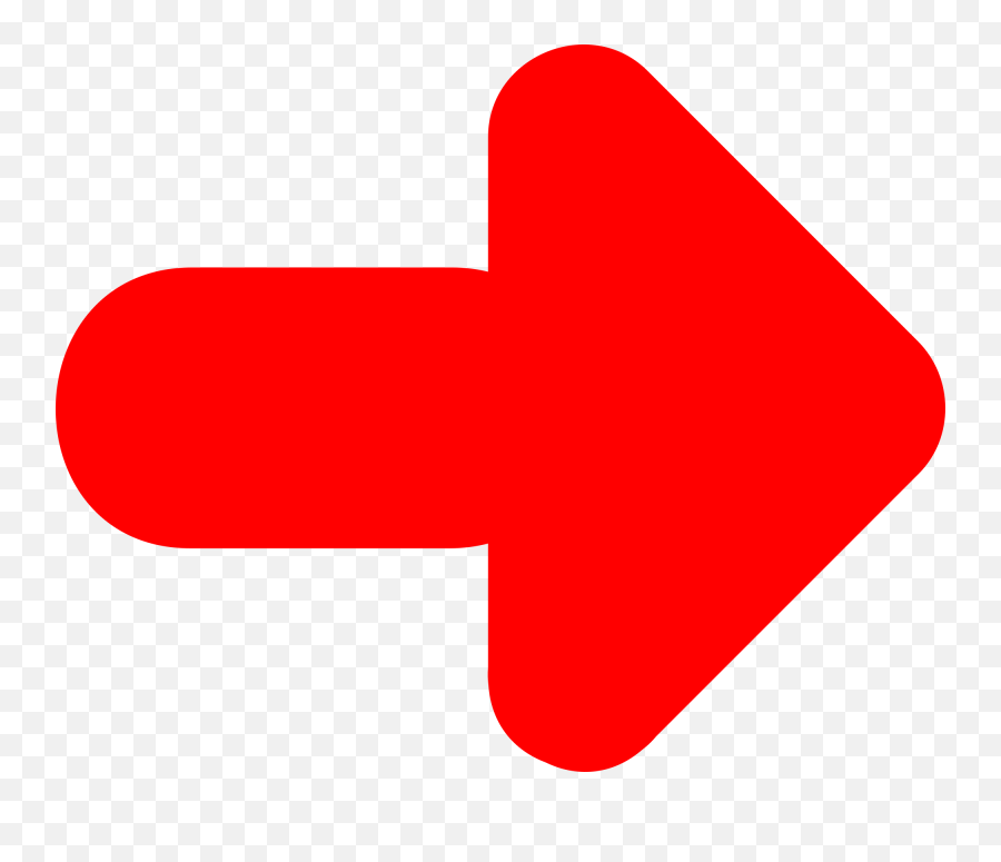 Red Arrow Right Side - Clip Art Png,Red Arrow Png Transparent