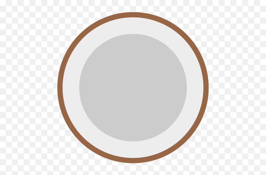 Coconut Png Icon 20 - Png Repo Free Png Icons Circle,Coconut Png