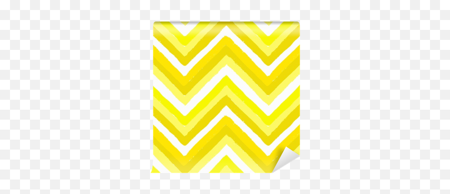 Yellow Painted Chevron Pattern Wall Mural U2022 Pixers - We Live To Change Motif Png,Chevron Pattern Png