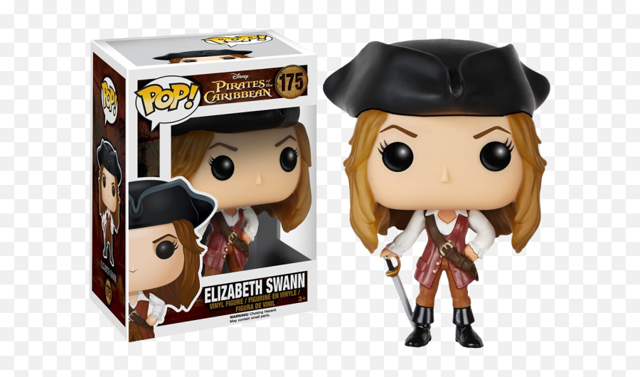 Pirates Of The Caribbean - Elizabeth Swann Pop Vinyl Figure Png,Pirates Of The Caribbean Png