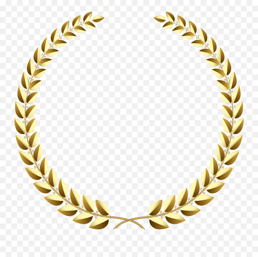 Download Gold Wreath Png Image With
