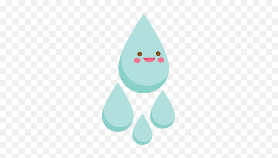 Raindrop Clipart Png - Cute Raindrop Png,Raindrop Png