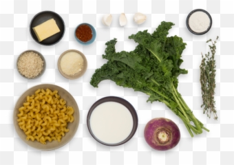Cavatappi Mac Cheese With Purple Top - Superfood Png,Kale Png