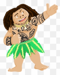 Maui Moana Vector - png