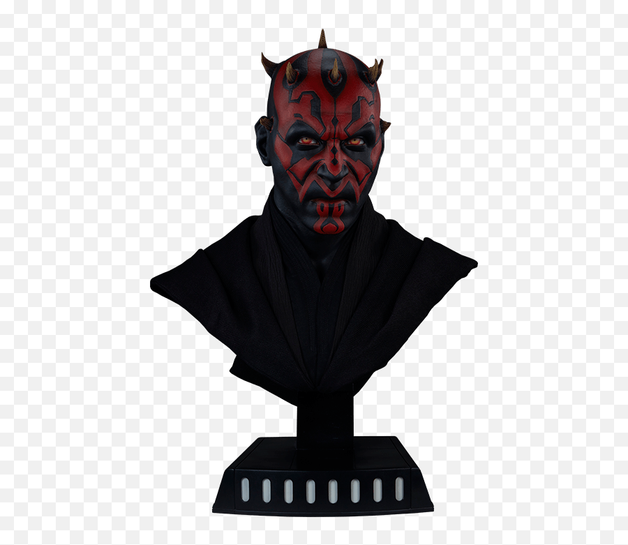 Pré Venda Busto Darth Maul Star Wars Life - Size Sideshow Collectibles Bust Statue Png,Darth Maul Png