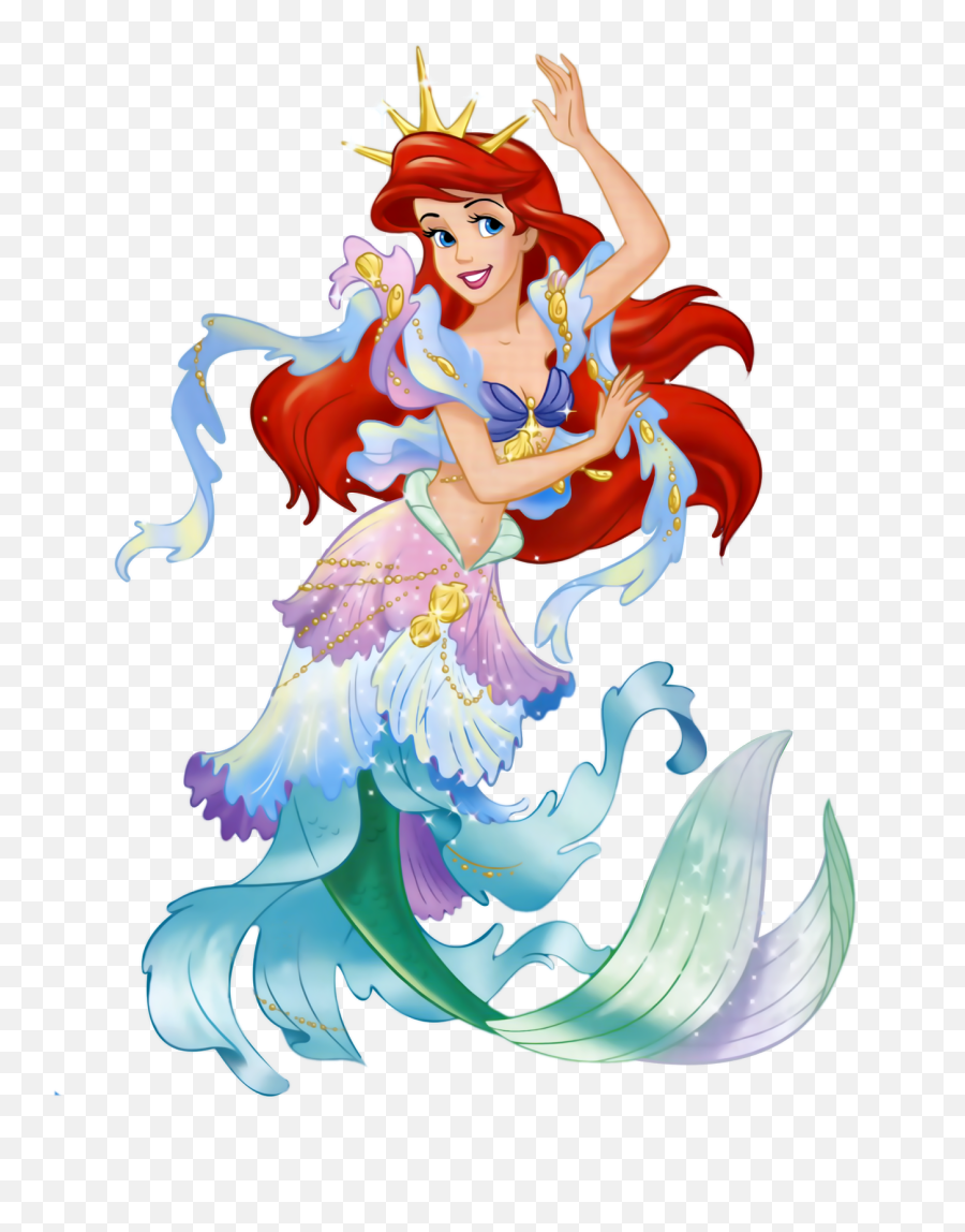 Dpc50 Download Princess Clipart Pack 6297 - Little Mermaid Ariel Png,Disney Princesses Png
