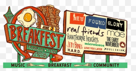 Breakfest 2019 Rock And Cinnamon Roll U2014 Acentric Magazine Png