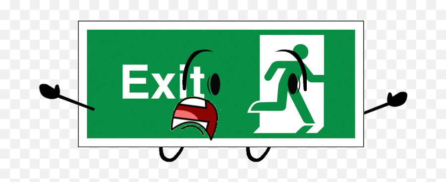 Fire Exit Signs Right Transparent Png - Fire Exit Right Sign,Exit Sign Png
