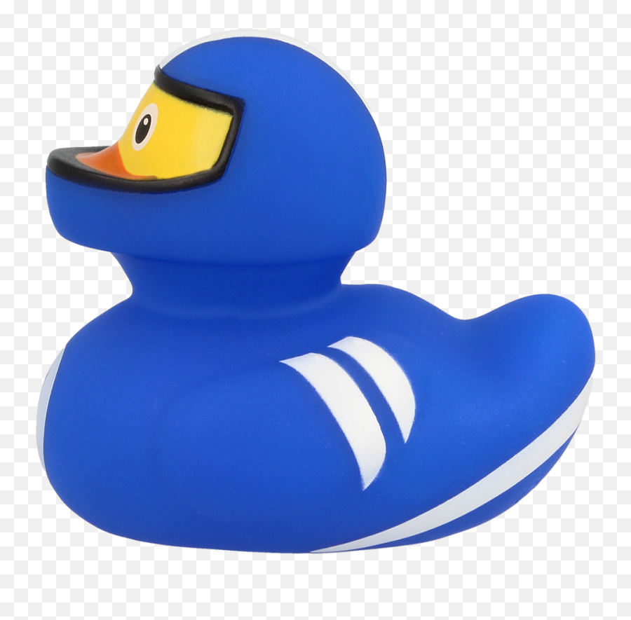 Racer Duck Blue - Design By Lilalu Bath Toy Png,Rubber Ducky Transparent Background