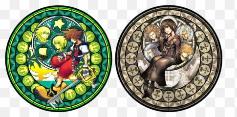 Index Of 2018 Uploadskhux05 - All Kingdom Hearts Stained Glass Png,Stained Glass Png
